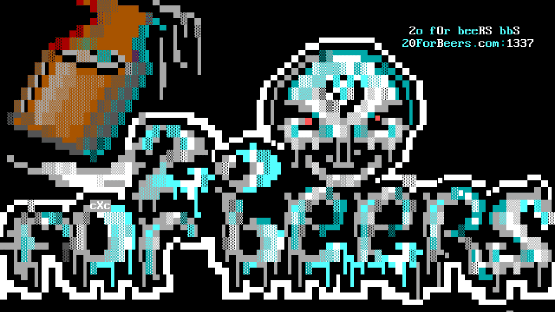 Source image for 2o fOr beeRS from the 8-Bit Boyz listing