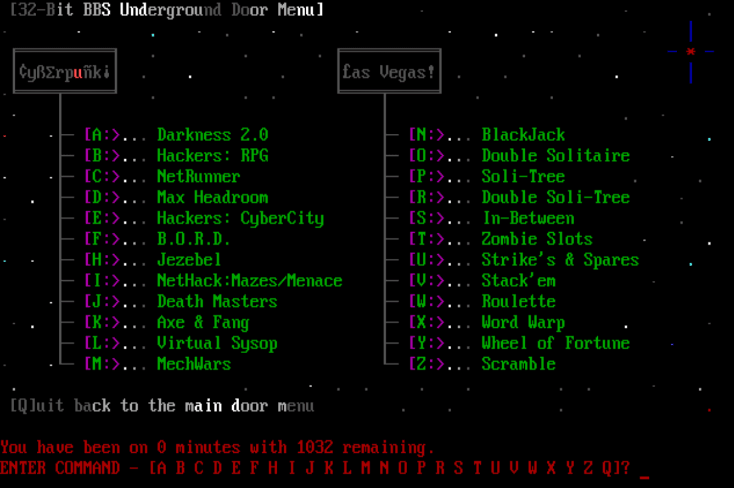 32-Bit BBS — additional source screen 3