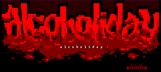Source image for Alcoholiday BBS from the 8-Bit Boyz listing