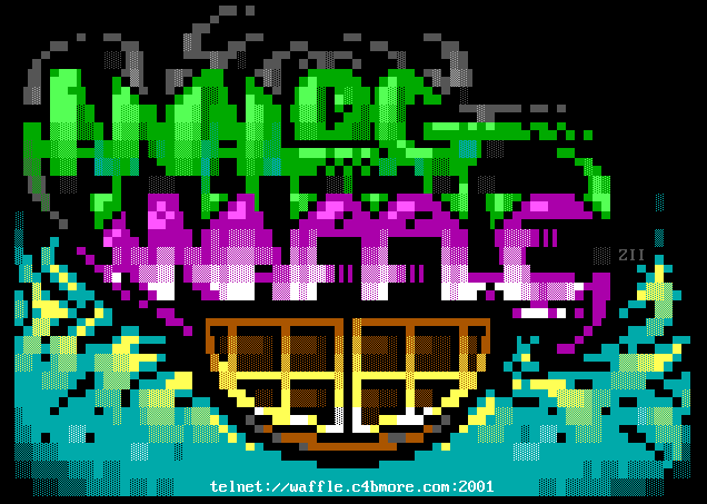 Source image for Analog Waffle from the 8-Bit Boyz listing