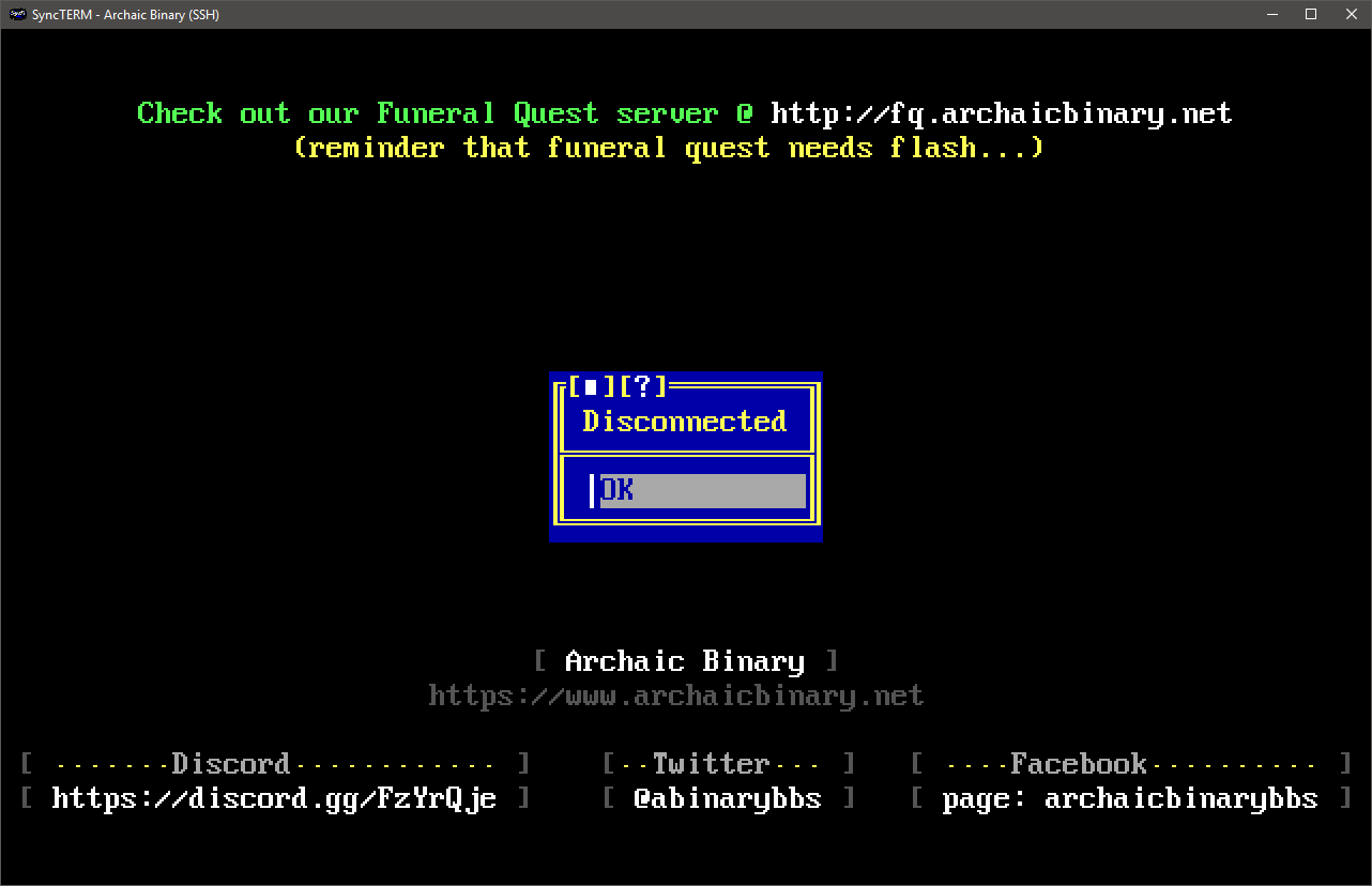 Archaic Binary — additional source screen 2