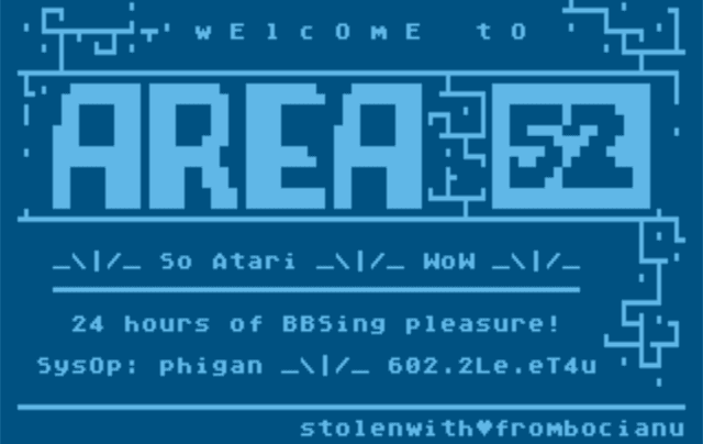 Source image for Area 52 from the 8-Bit Boyz listing