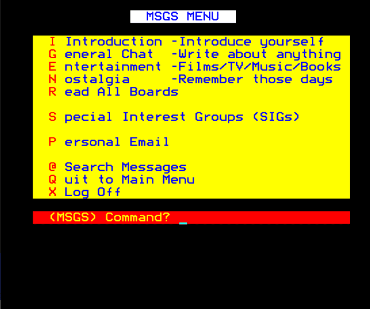 Source image for BeeBS – The BBS hosted on a BBC Micro from the 8-Bit Boyz listing