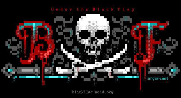 Source image for Black Flag from the 8-Bit Boyz listing