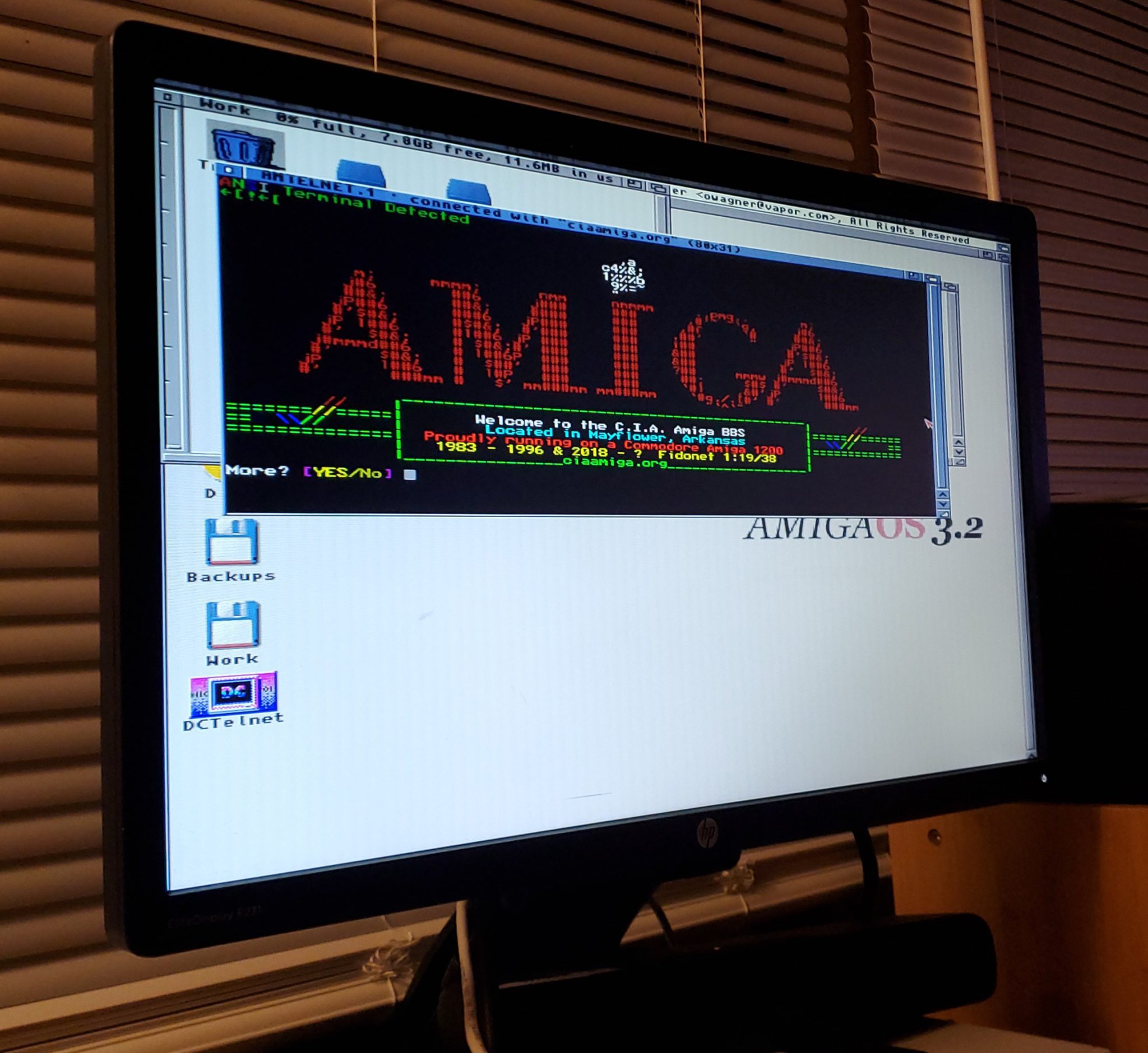 CIA Amiga — additional source screen 1