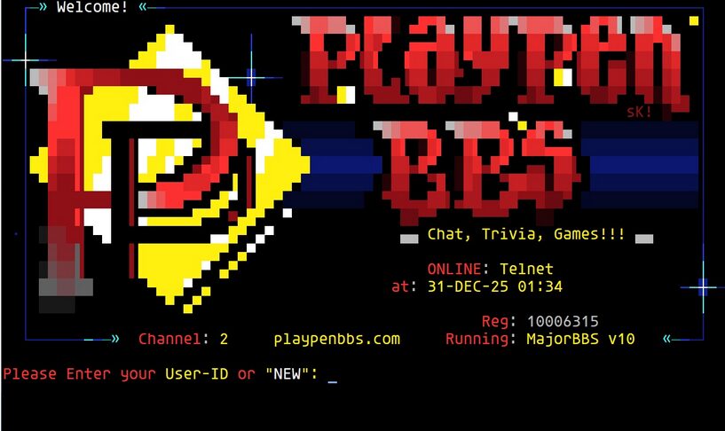 Source image for PlayPen BBS from the 8-Bit Boyz listing