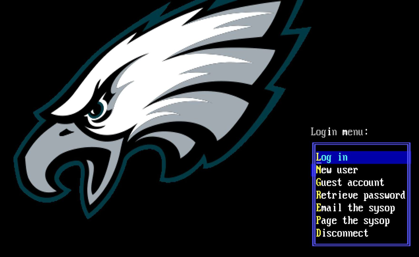 Source image for Port of Call BBS – SynchroNet from the 8-Bit Boyz listing