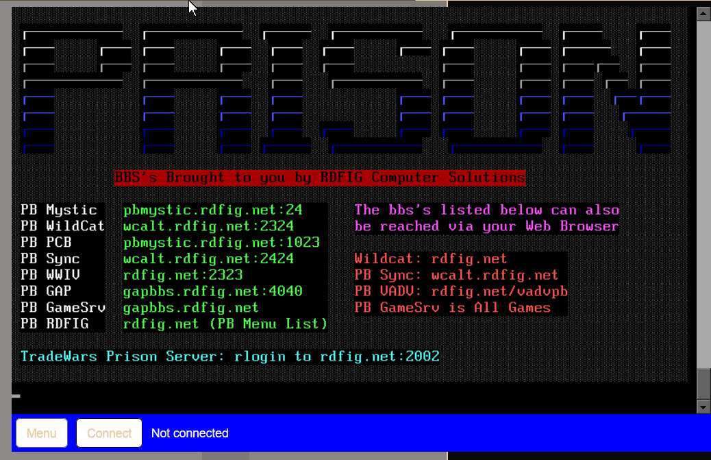 Source image for Prison Board BBS’s from the 8-Bit Boyz listing