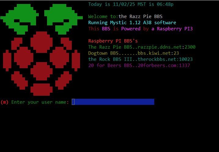 Source image for Razzpie BBS from the 8-Bit Boyz listing
