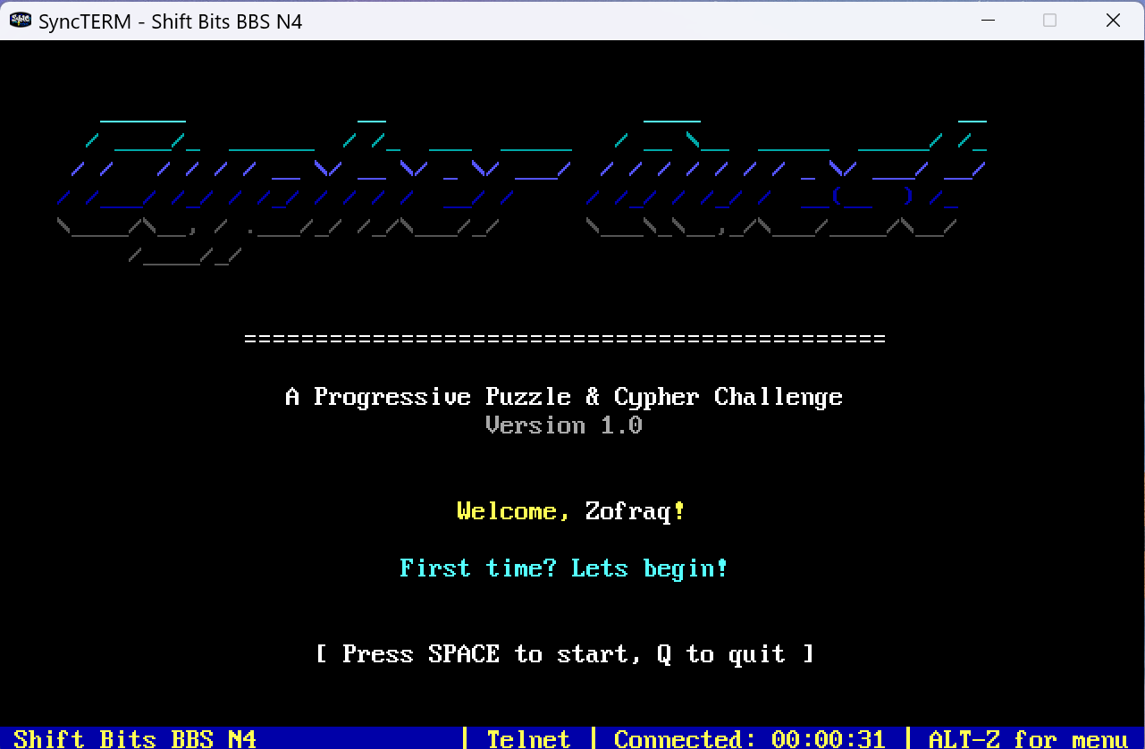 Shift-Bits BBS — additional source screen 1