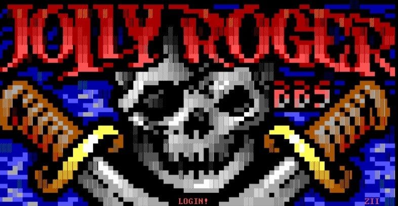 Source image for The Jolly Roger BBS from the 8-Bit Boyz listing