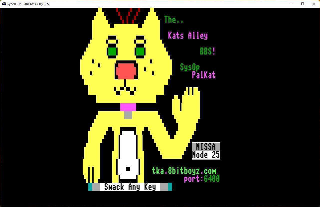 Source image for _The Kats Alley_ from the 8-Bit Boyz listing