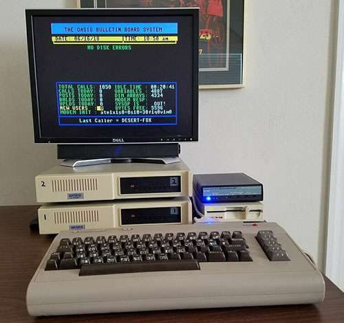 The Oasis BBS — additional source screen 1