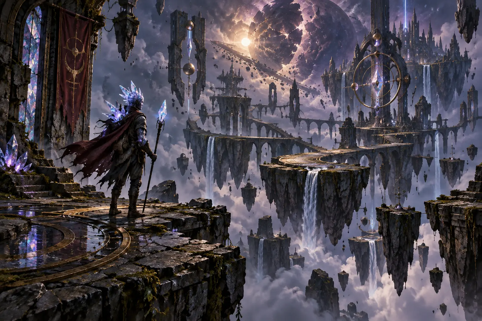 Original fantasy concept illustration for Lost Souls.