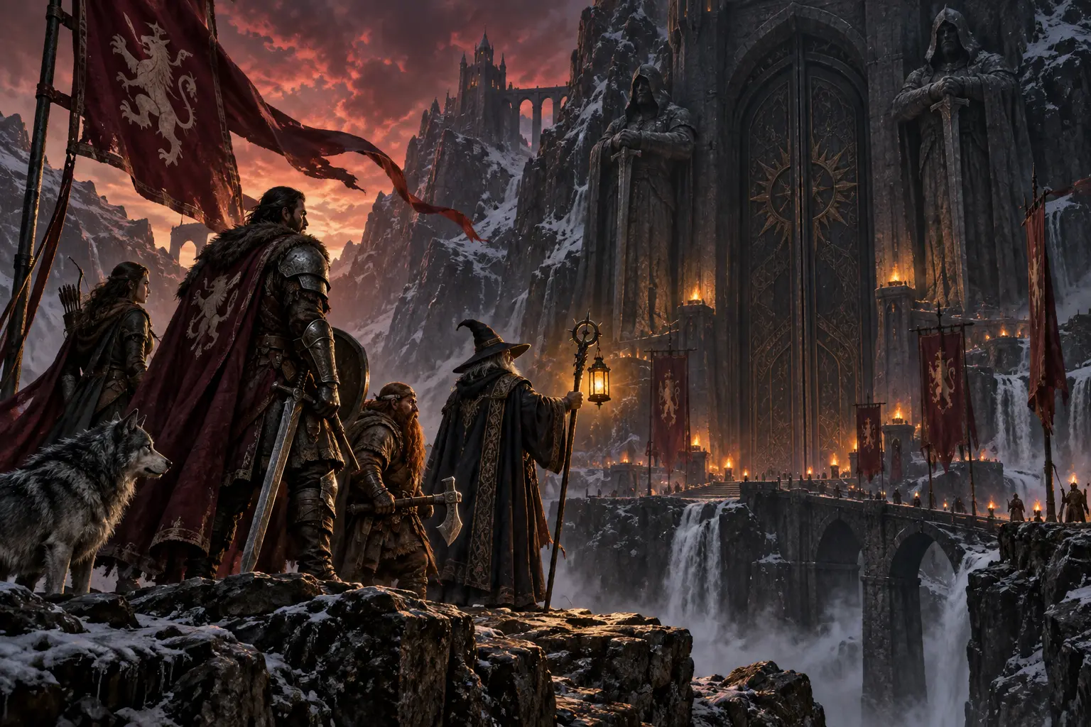 Original fantasy concept illustration for Realms of Despair.