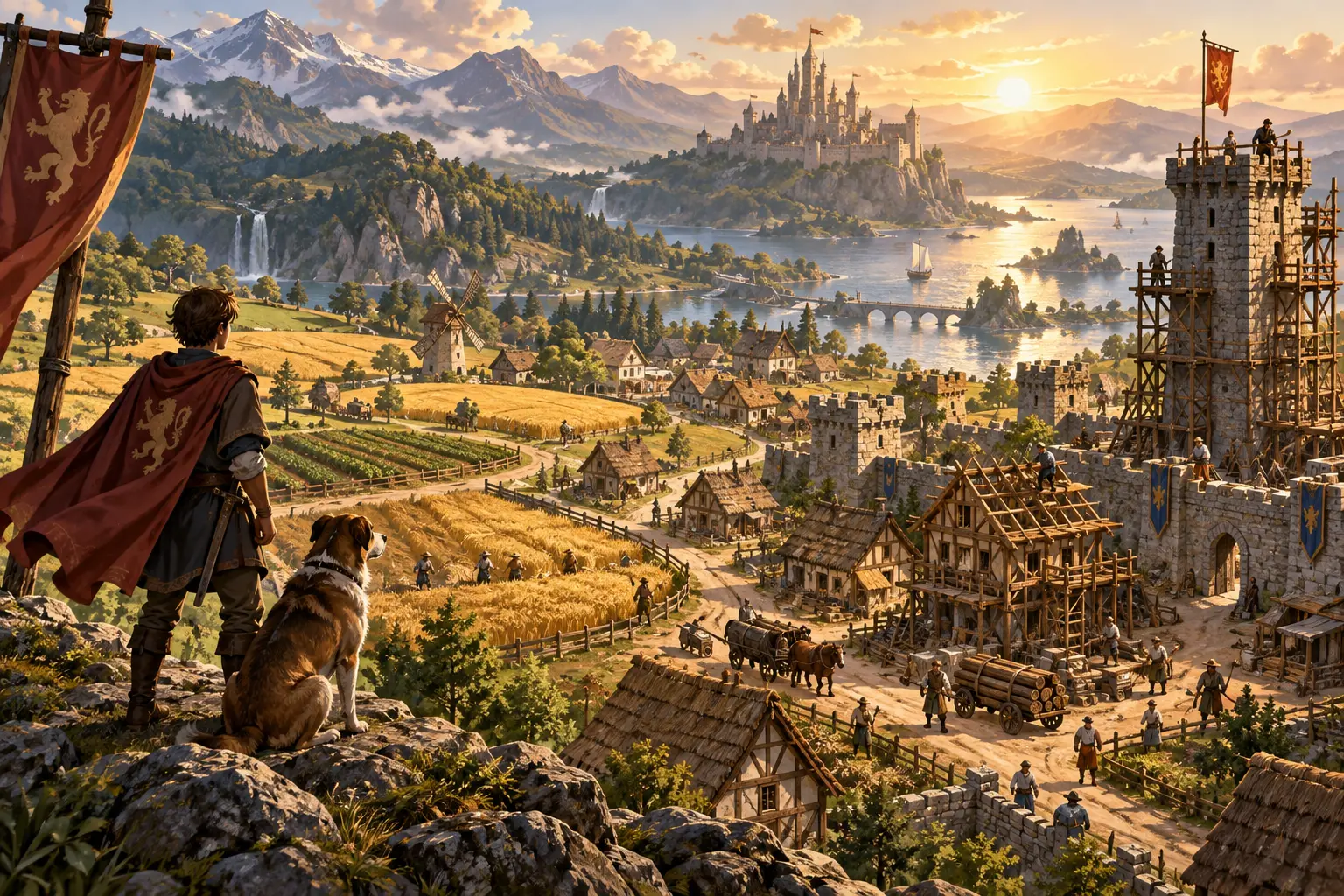 Original fantasy concept illustration for EmpireMUD.