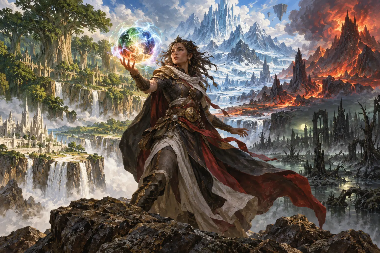 Original other concept illustration for Dominia MUD.