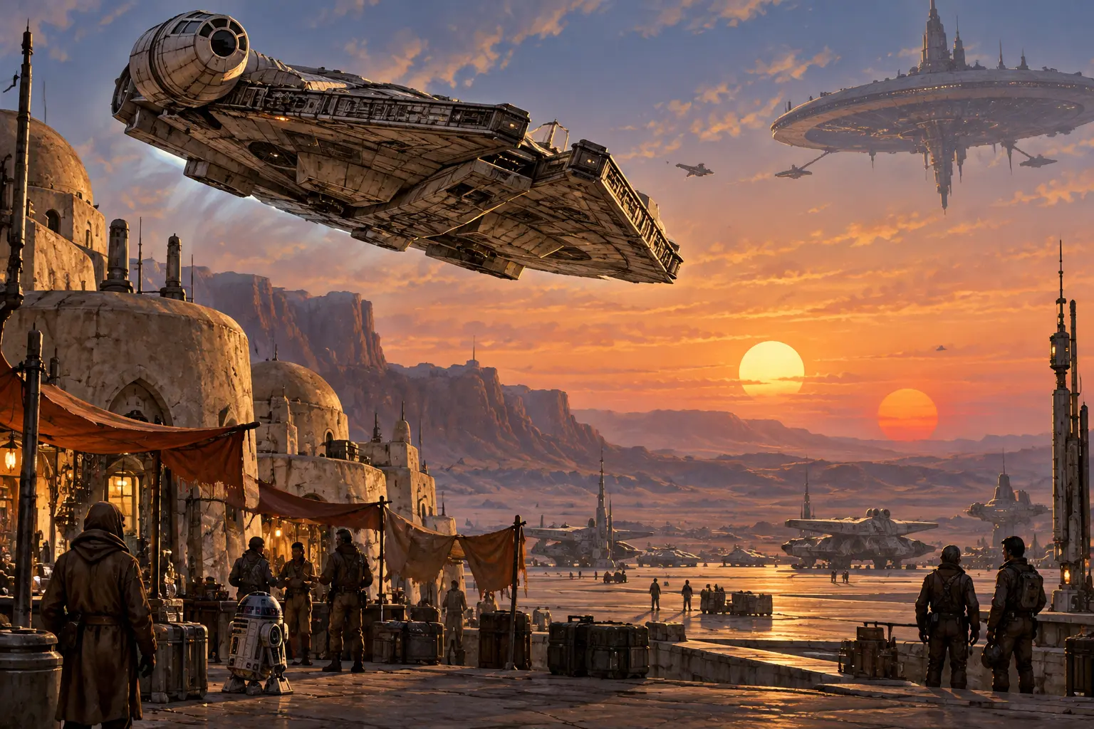 Original star wars concept illustration for SWmud.