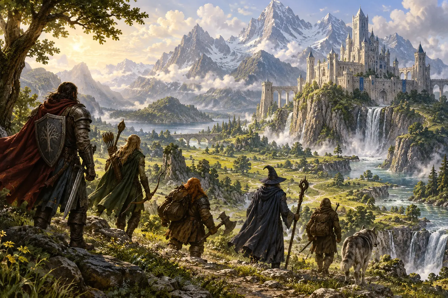 Original fantasy concept illustration for Azereth.