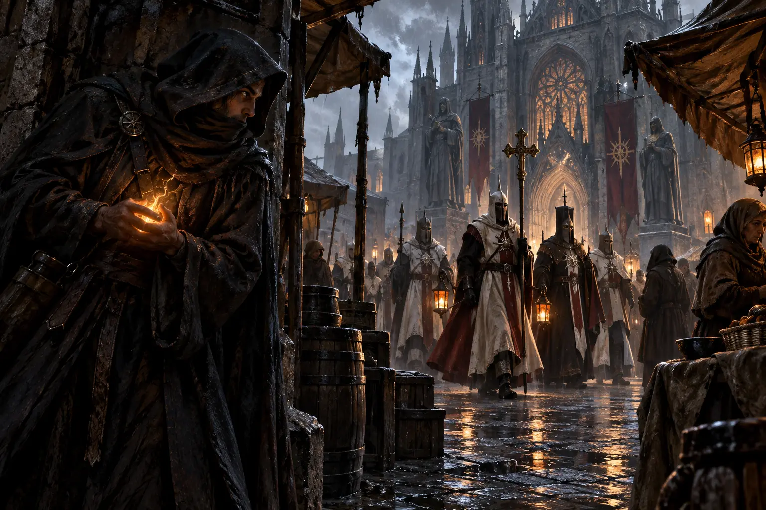 Original fantasy concept illustration for The Inquisition: Legacy.