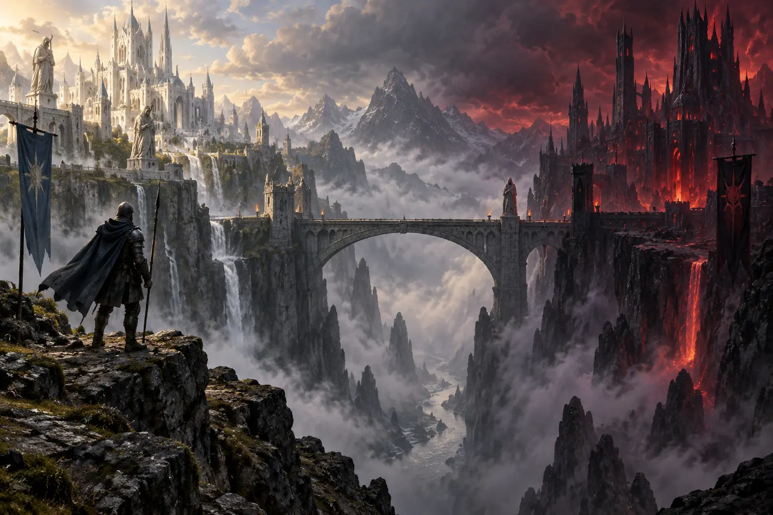 Original fantasy concept illustration for Void of Reality.