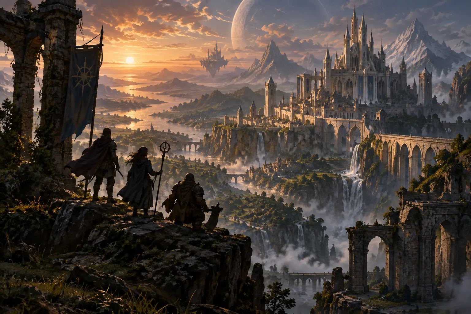 Original dungeons & dragons concept illustration for Clessidra.