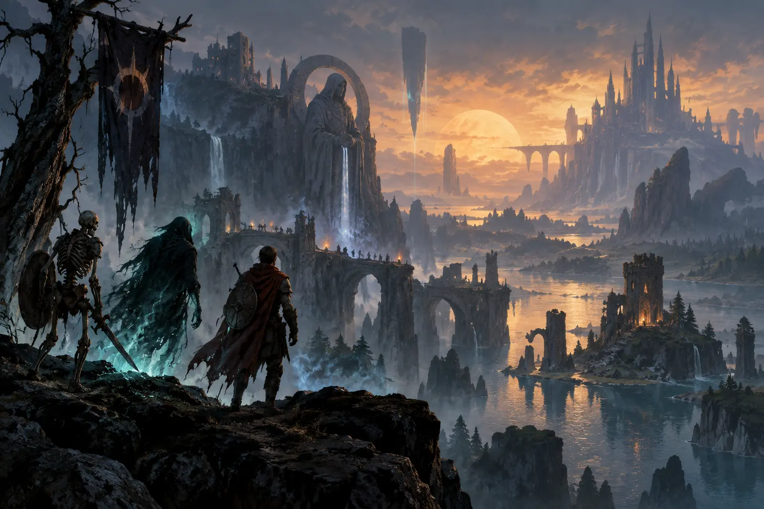 Original fantasy concept illustration for The Mud With No Name.