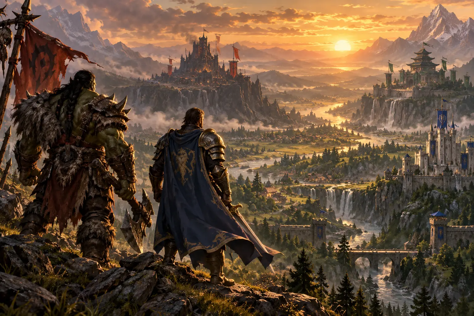 Original fantasy concept illustration for Legends of War.