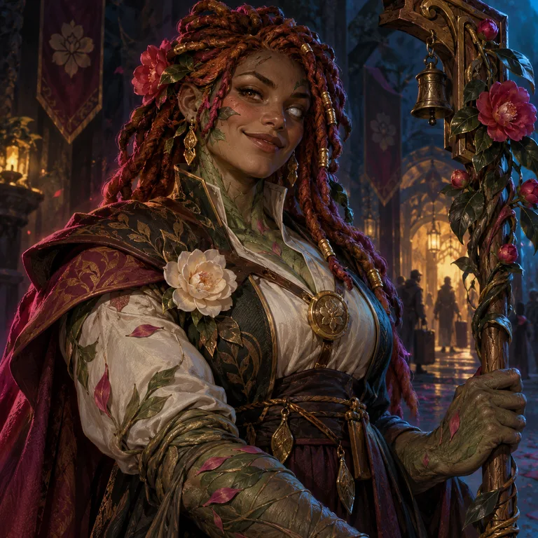 Isren Rosebolt, tea camellia, Welcome Hall Keeper; original champion of ChatMUD