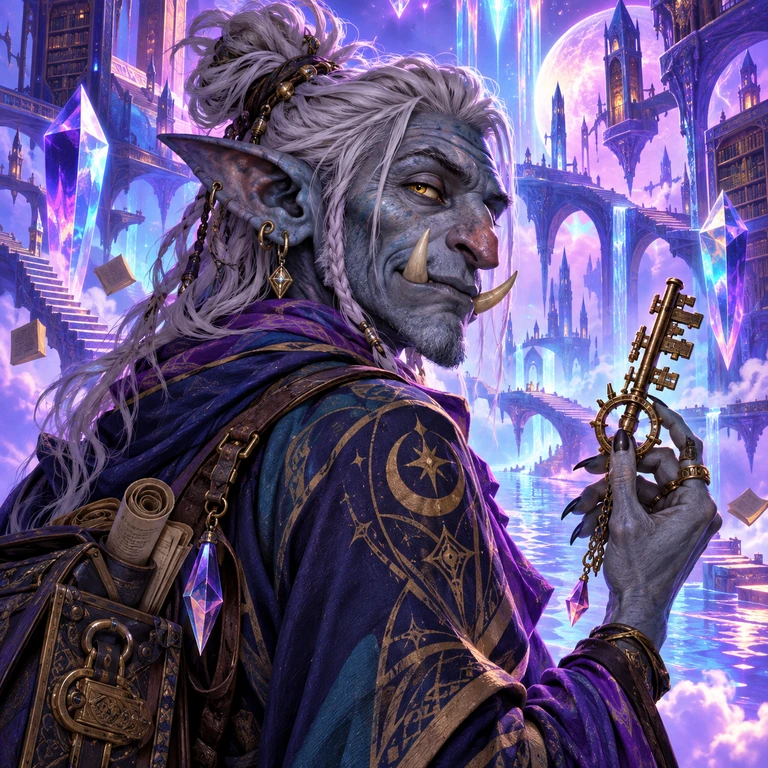 Feniven Azuretrail, Archive troll, Archive Pilferer; original champion of Genesis Remastered