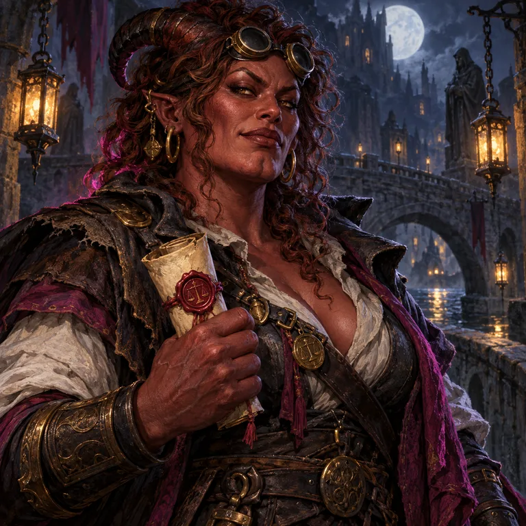 Vexil Sealwrath, contract-bound fiend, The Pact solicitor; original champion of God Wars: Legends