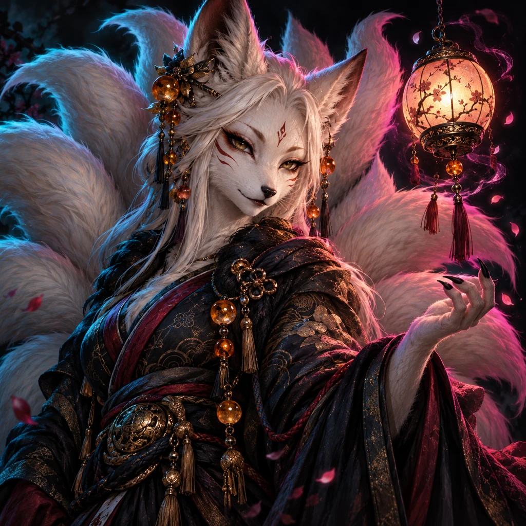 Kohaku Lanternfall, kitsune, The Ninth Unsaid Tale; original champion of KitsuMUCK