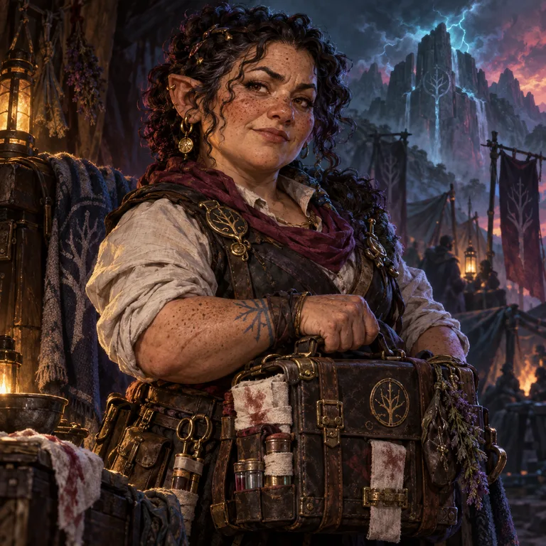 Tarek Grove, stormmarked bloodline gnome, Field Healer of Bloodline; original champion of Legends of Kallisti