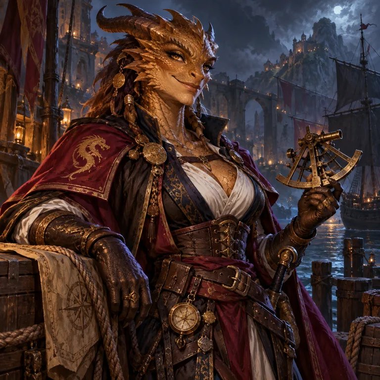 Dema Amberward, bronze dragonkin, Clan Oath Sentinel; original champion of Medievia