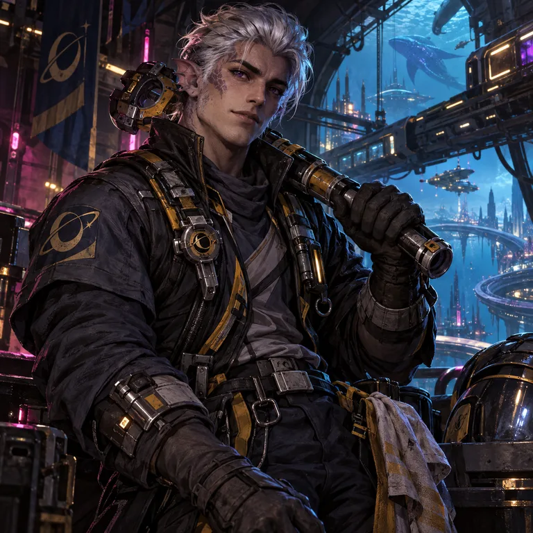 Kevenis Silksong, orbital engineer, Skyrail Repair Champion; original champion of MicroMARE