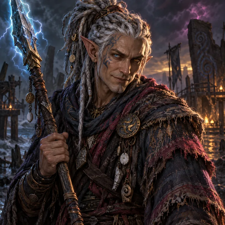 Yorosel Ospreytower, Storm elf, Storm Challenger; original champion of Midgard