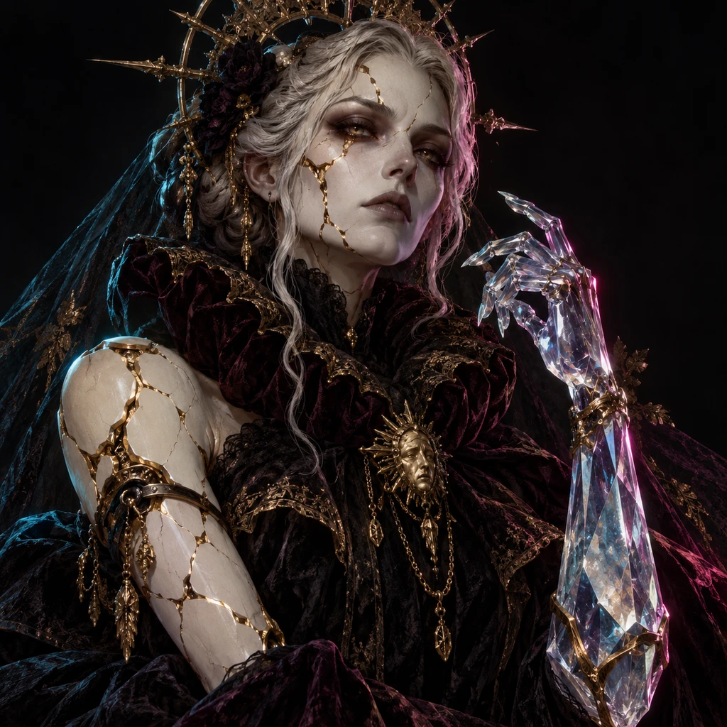 Nacre Severance, Reborn porcelain revenant, The Unbroken Remnant; original champion of Moral Decay