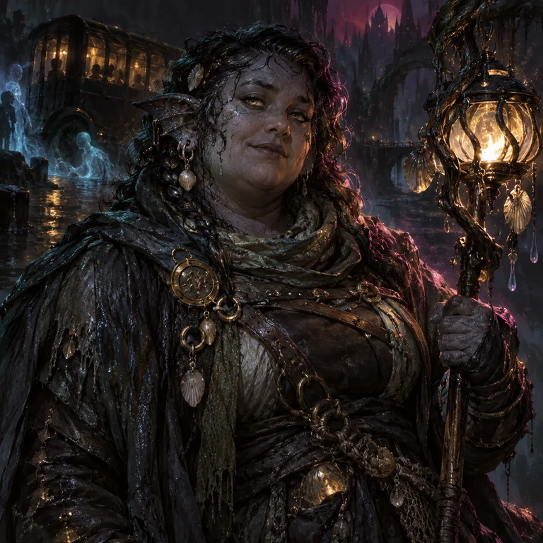 Wesiven Asterwatch, River merfolk, The Late Bus Lantern Guide; original champion of Mortals and Monsters