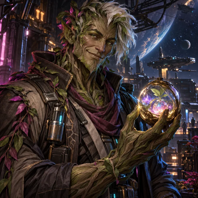 Xaeoris Azurebrook, Planet plantfolk, Planet Gardener; original champion of Multiverse: Revelations (MultiRev)