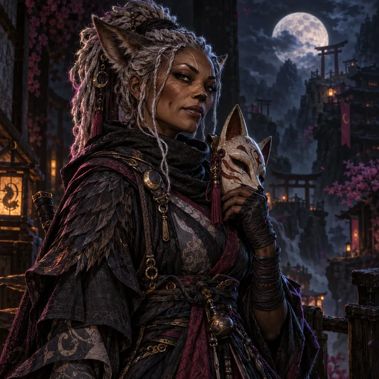 Wesoris Kitereed, Moon shapeshifter, Moon Pactkeeper; original champion of NarutoMUD