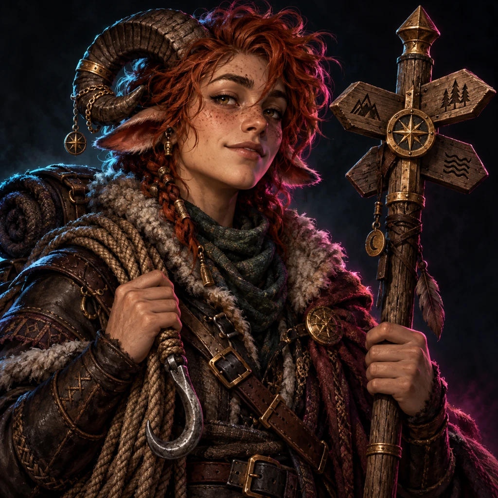 Fen Alderhook, satyr, The Fourth Turning; original champion of Northern Crossroads