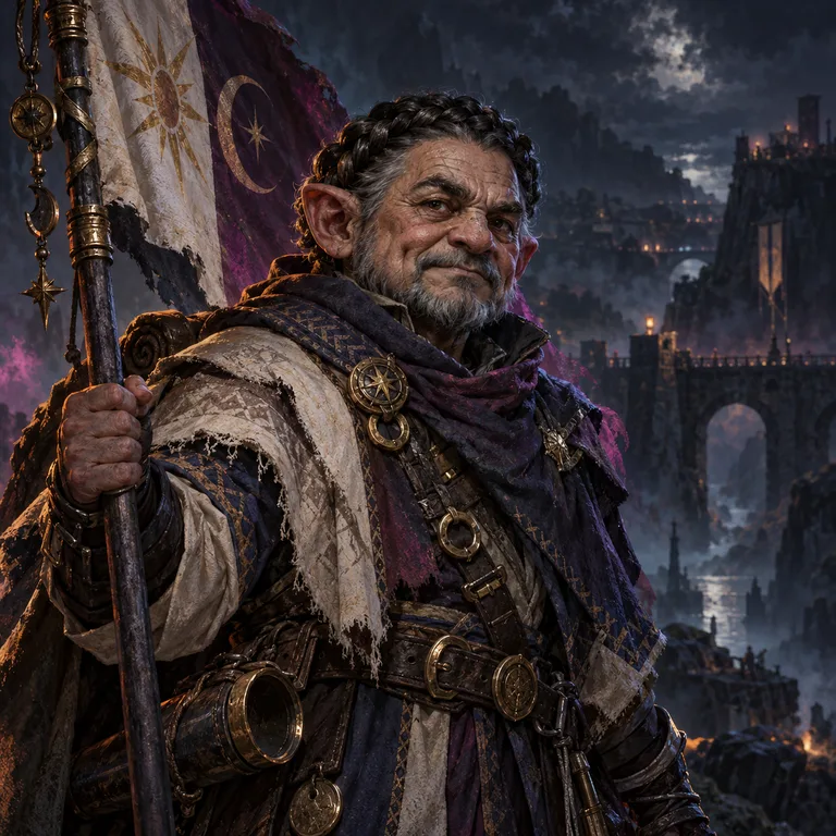 Ulitha Obsidianglade, Border gnome, Border Herald; original champion of Petria Mud