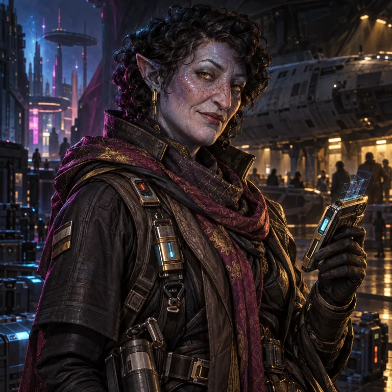 Qorinis Cinderwatch, nebula mimetic, Spaceport Undercover Runner; original champion of Revenge of the Jedi