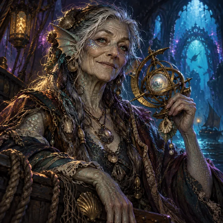 Quaenya Glimmermere, River merfolk, The Reef Gate Translator; original champion of StickMUD