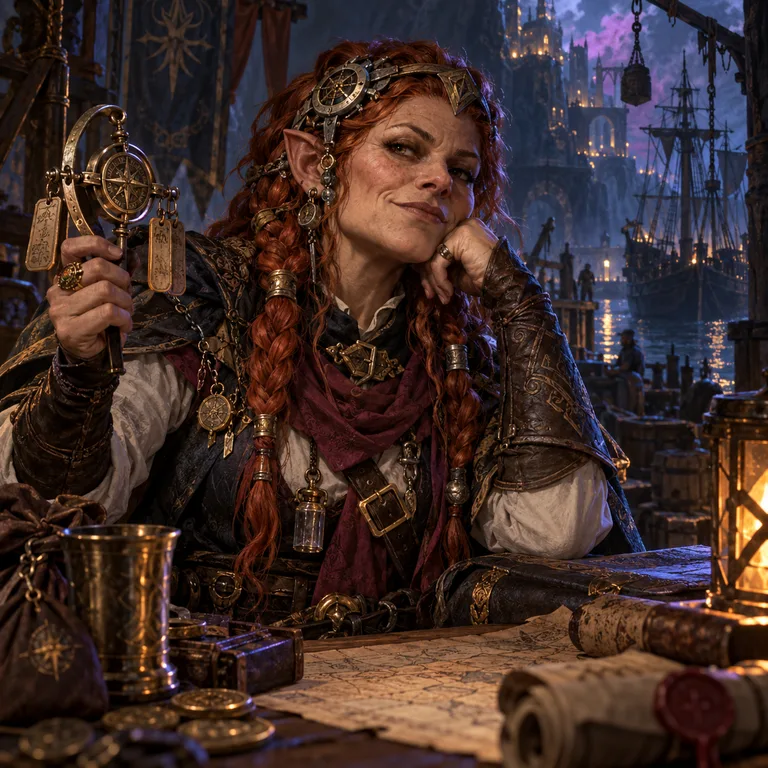 Faraiel Amberveil, milewheel gnome, Reward Charter Negotiator; original champion of The World of Pain