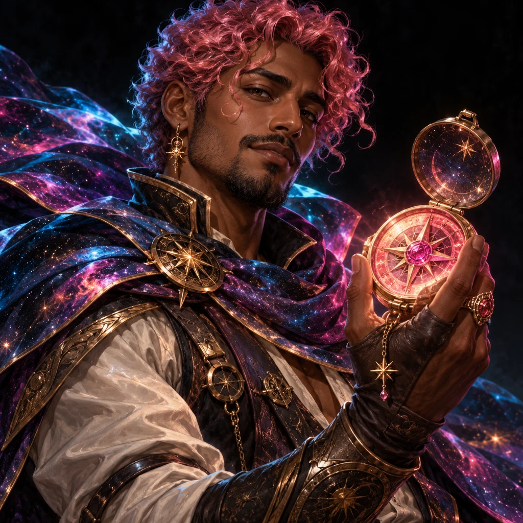Julian Starrose, human superhero, Captain of Open Hearts; original champion of Wilde Adventures MUX